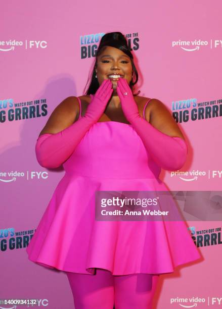 Lizzo attends Prime Video’s "Lizzo's Watch Out For The Big Grrrls" official FYC screening and Q&A at DGA Theater Complex on June 03, 2022 in Los...
