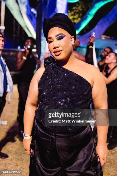 Patrick Starrr attends the Outloud Raising Voices Music Festival at WeHo Pride on June 03, 2022 in West Hollywood, California.
