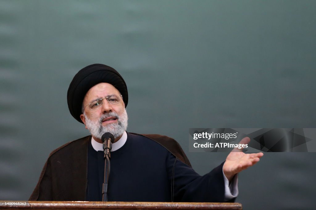 Iranian President Ebrahim Raisi Speaks Ahead Of 33rd Anniversary Khomeini's Death