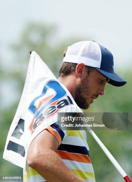 Ugo Coussaud of France in action during day three of the D+D REAL Czech Challenge at Golf & Spa Kuneticka Hora on June 04, 2022 in Hradec Kralove,...