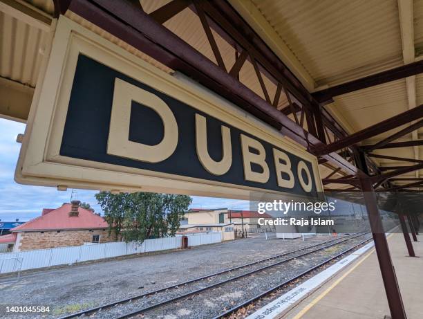 dubbo railway station - dubbo australia stock pictures, royalty-free photos & images