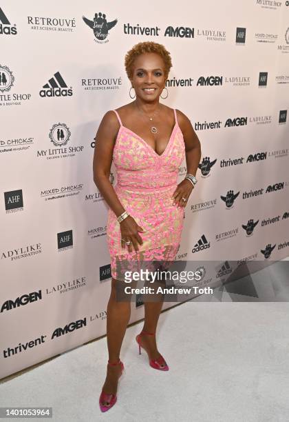 Vanessa Bell Calloway attends the Ladylike Women Of Excellence Awards x Fashion Show at The Beverly Hilton on June 04, 2022 in Beverly Hills,...