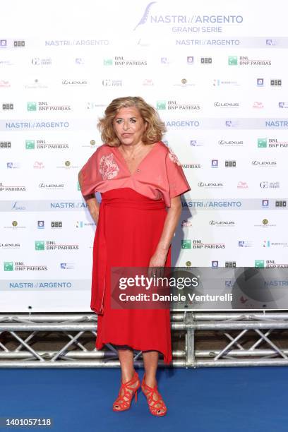 Matilde Bernabei attends the Nastri D'Argento "Grandi Serie" 2022 on June 04, 2022 in Naples, Italy.