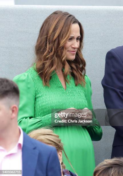 Pippa Middleton during the Platinum Party at the Palace in front of Buckingham Palace on June 04, 2022 in London, England. The Platinum Jubilee of...