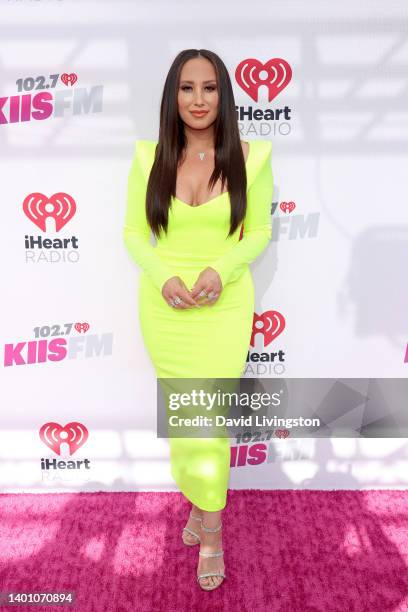 Cheryl Burke attends the 2022 iHeartRadio Wango Tango at Dignity Health Sports Park on June 04, 2022 in Carson, California.