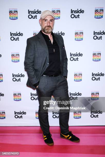 Julian Doucet attends the "The Lake" premiere during the 2022 Inside Out Film Festival at TIFF Bell Lightbox on June 04, 2022 in Toronto, Ontario.