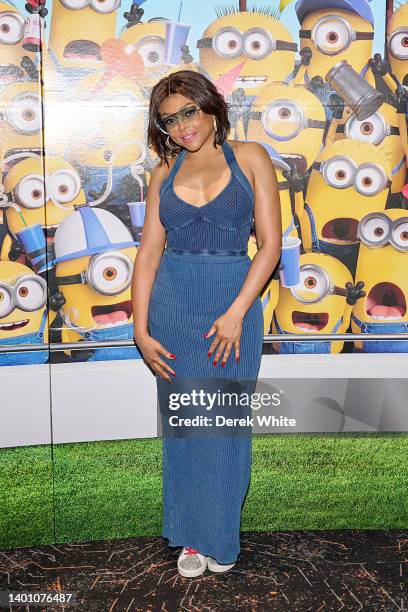 Taraji P. Henson hosts a special Atlanta screening of Minions: The Rise of Gru presented by Universal Pictures at Regal Atlantic Station on June 04,...