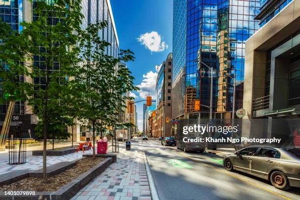 downtown ottawa, ontario, canada. - ottawa skyline stock pictures, royalty-free photos & images