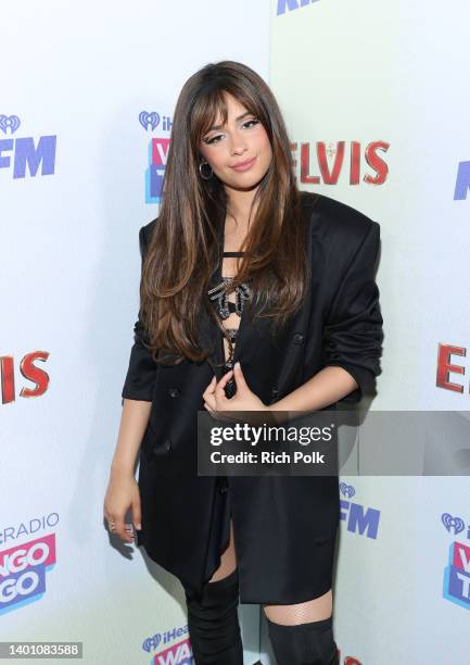 Camila Cabello attends the 2022 iHeartRadio Wango Tango at Dignity Health Sports Park on June 04, 2022 in Carson, California.