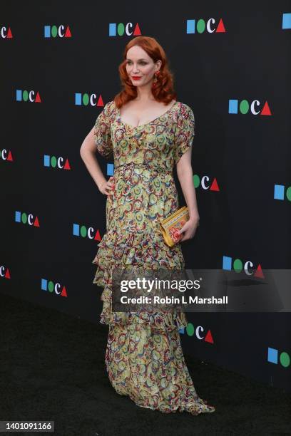 Christina Hendricks attends MOCA Gala 2022 at The Geffen Contemporary at MOCA on June 04, 2022 in Los Angeles, California.