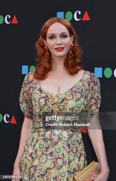 Christina Hendricks attends MOCA Gala 2022 at The Geffen Contemporary at MOCA on June 04, 2022 in Los Angeles, California.