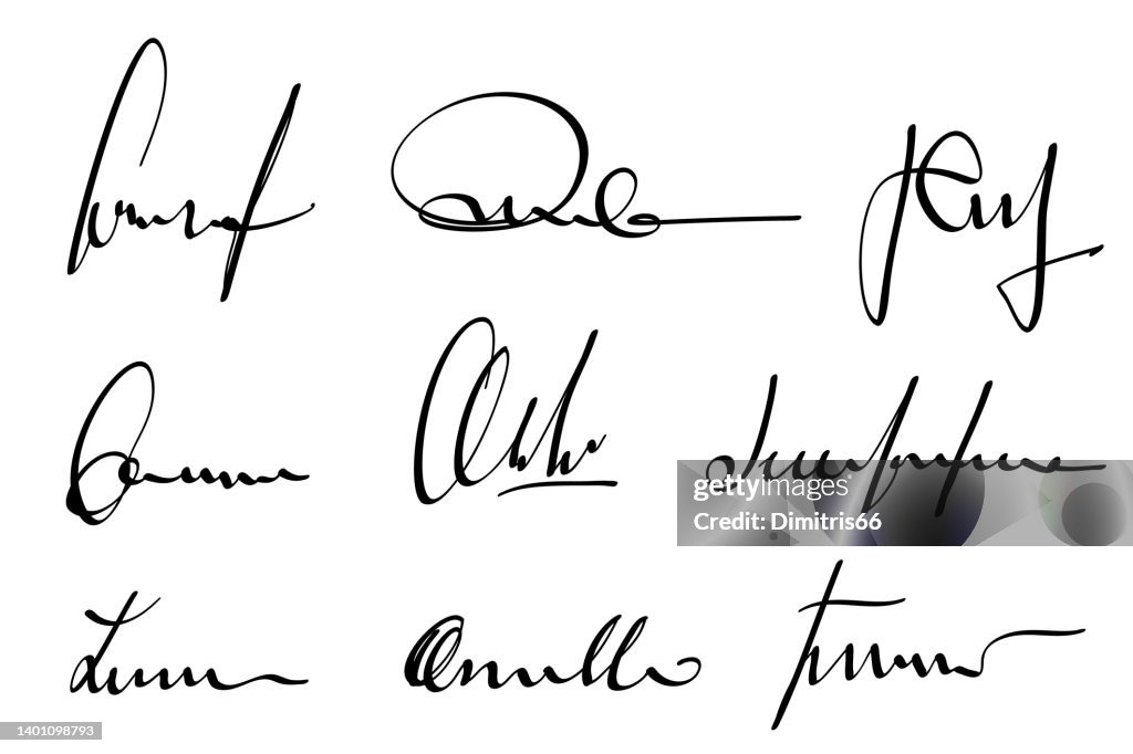 Signatures set