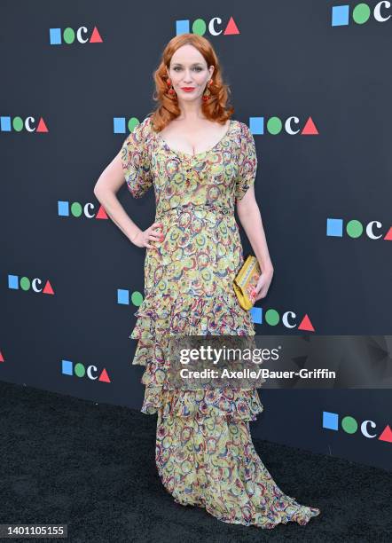 Christina Hendricks attends the MOCA Gala 2022 at The Geffen Contemporary at MOCA on June 04, 2022 in Los Angeles, California.