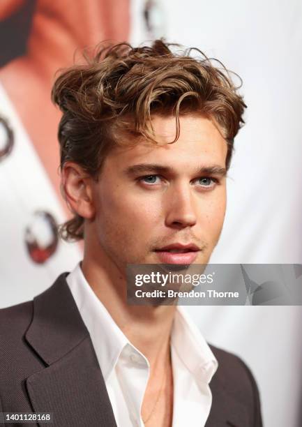 Austin Butler attends the Sydney premiere of ELVIS at the State Theatre on June 05, 2022 in Sydney, Australia.