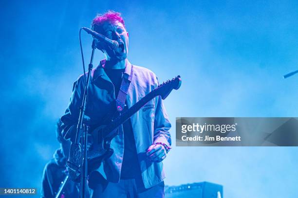 Songwriter, musician and rapper King Krule performs on stage during Primavera Sound on June 4, 2022 in Barcelona, Spain.