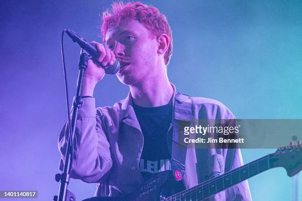 Songwriter, musician and rapper King Krule performs on stage during Primavera Sound on June 4, 2022 in Barcelona, Spain.