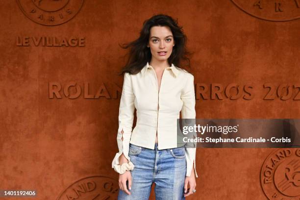 Emma Mackey attends the French Open 2022 at Roland Garros on June 05, 2022 in Paris, France.