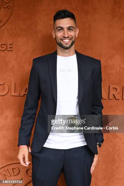 Javier Pastore attends the French Open 2022 at Roland Garros on June 05, 2022 in Paris, France.