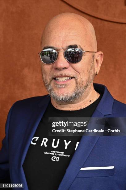 Pascal Obispo attends the French Open 2022 at Roland Garros on June 05, 2022 in Paris, France.