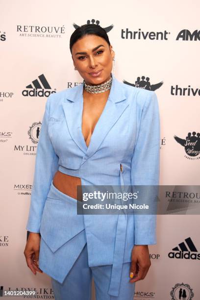 Lauren Govan attends the Ladylike Women Of Excellence Awards x Fashion Show at The Beverly Hilton on June 04, 2022 in Beverly Hills, California.