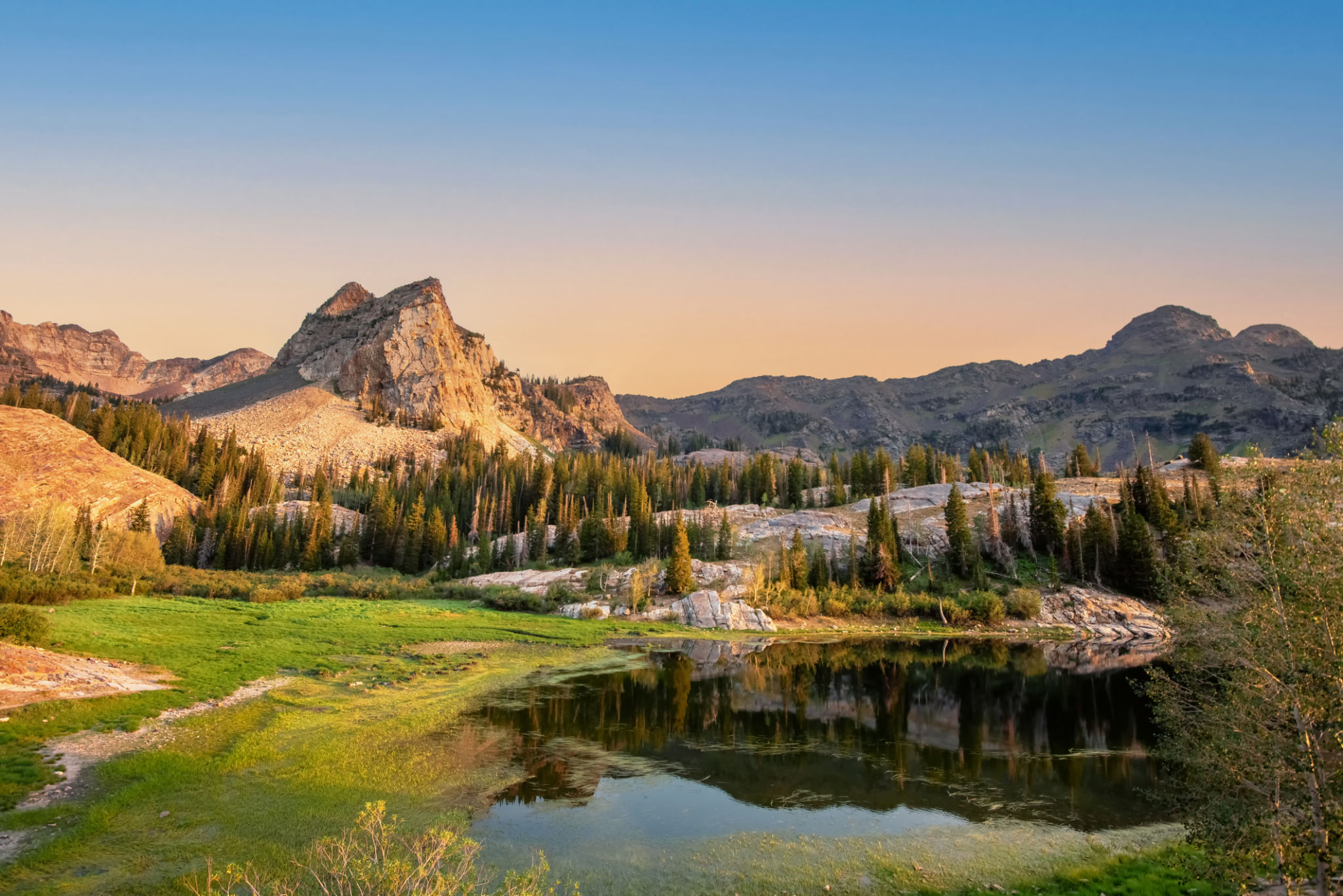 salt lake landscape