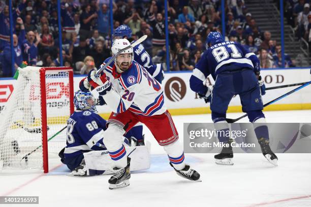 Power Play Goal Scored by Chris Kreider of the New York Rangers assisted by Artemi Panarin and Mika Zibanejad in Game Three of the Eastern Conference...