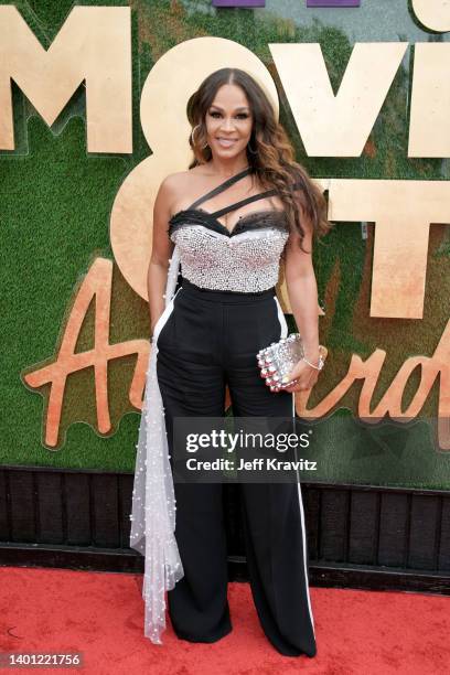 In this image released on June 5, Sheree Zampino attends the 2022 MTV Movie & TV Awards: UNSCRIPTED at Barker Hangar in Santa Monica, California and...