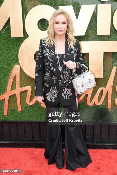 In this image released on June 5, Kathleen Hilton attends the 2022 MTV Movie & TV Awards: UNSCRIPTED at Barker Hangar in Santa Monica, California and...