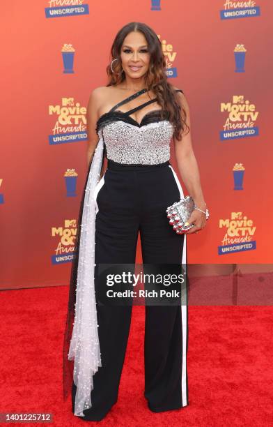 In this image released on June 5, Sheree Zampino attends the 2022 MTV Movie & TV Awards: UNSCRIPTED at Barker Hangar in Santa Monica, California and...