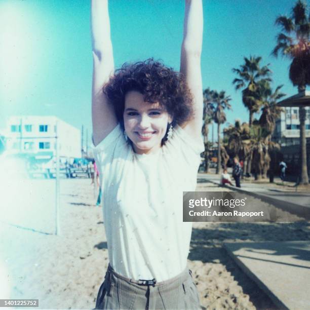 Actress gene Davis poses for a portrait in December 1984 in Santa Monica, California.