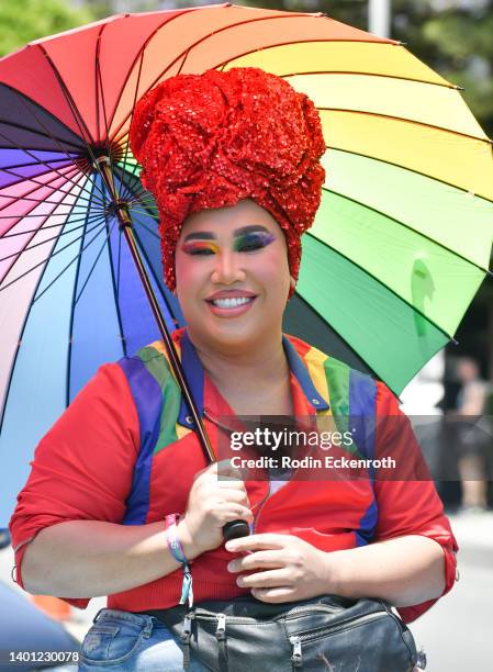 Patrick Starrr attends The City Of West Hollywood's Pride Parade on June 05, 2022 in West Hollywood, California.