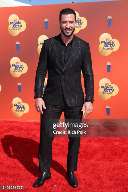 Pablo Schreiber attends the 2022 MTV Movie & TV Awards at Barker Hangar on June 05, 2022 in Santa Monica, California.