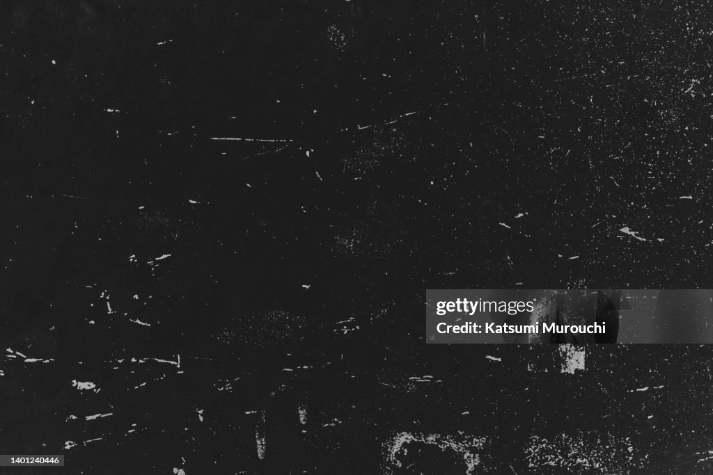 Grunge black concrete wall texture background