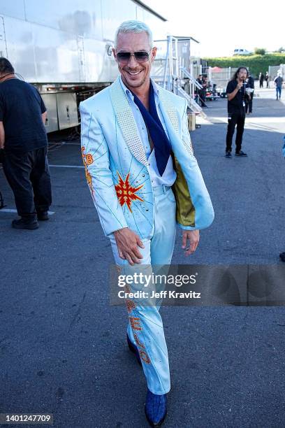 Diplo attends the 2022 MTV Movie & TV Awards at Barker Hangar on June 05, 2022 in Santa Monica, California.