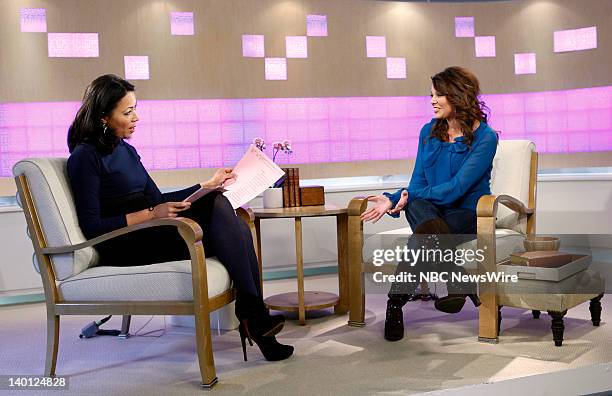 Ann Curry and Amy Duggar appear on NBC News' "Today" show --