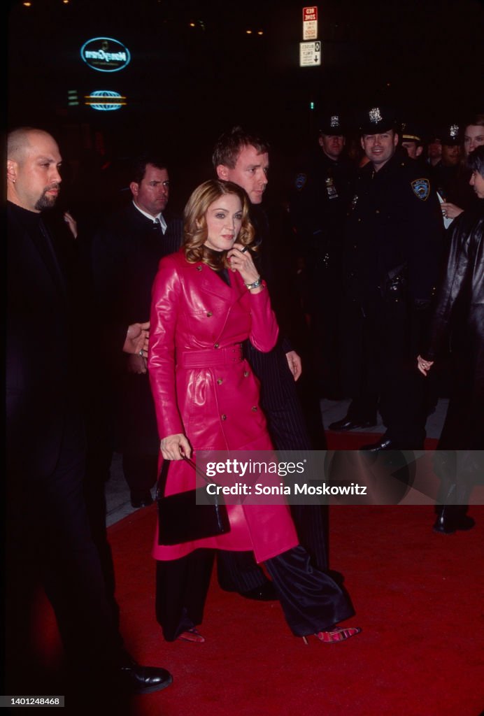 Madonna & Ritchie Attend 'The Next Best Thing' Premiere