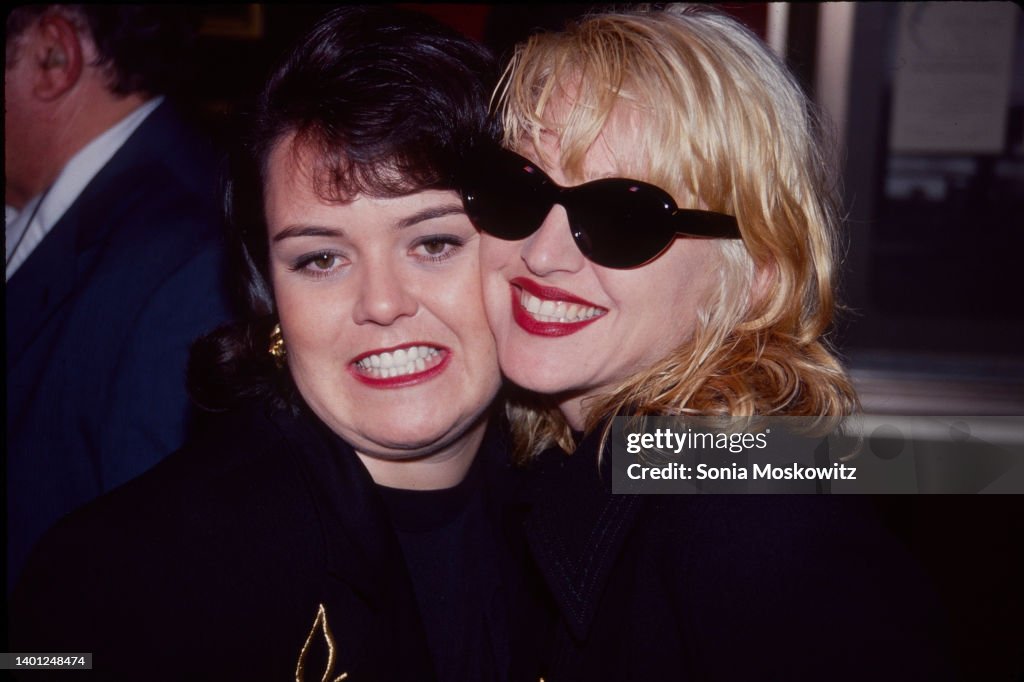 O'Donnell & Madonna Attend 'A League Of Their Own' Premiere