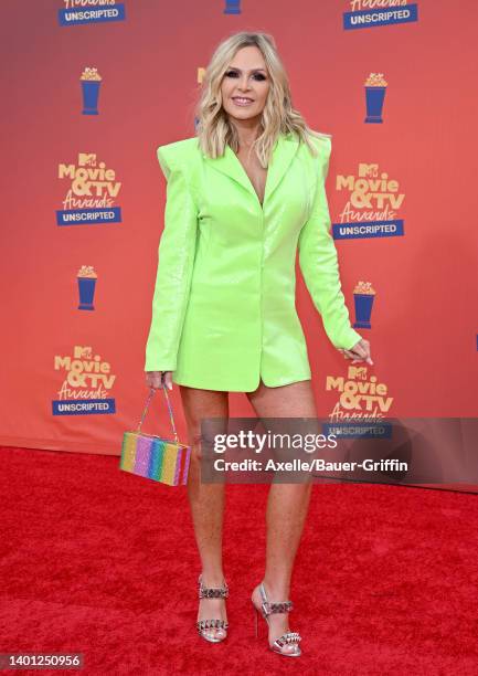 Tamra Judge attends the 2022 MTV Movie & TV Awards: UNSCRIPTED at Barker Hangar on June 02, 2022 in Santa Monica, California.