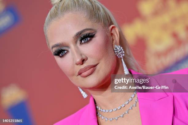 Erika Jayne attends the 2022 MTV Movie & TV Awards: UNSCRIPTED at Barker Hangar on June 02, 2022 in Santa Monica, California.