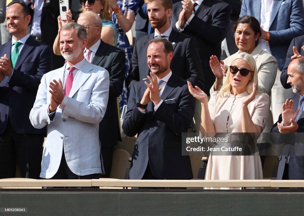 Celebrity At The 2022 French Open - Day Thirteen