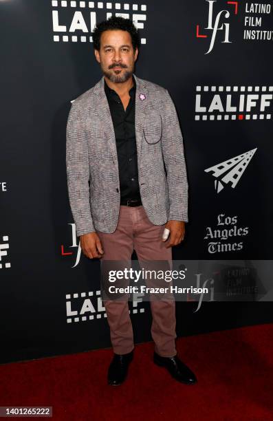 Jon Huertas attends the 2022 Los Angeles Latino International Film Festival closing night premiere screening of "Father Of The Bride" at TCL Chinese...