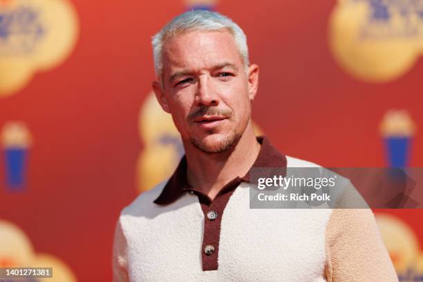 Diplo attends the 2022 MTV Movie & TV Awards at Barker Hangar on June 05, 2022 in Santa Monica, California.