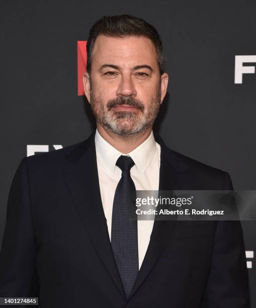Jimmy Kimmel attends "OZARK: The Final Episodes" Los Angeles Special FYSEE Event at Netflix FYSEE At Raleigh Studios on June 05, 2022 in Los Angeles,...