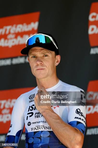 Christopher Froome of United Kingdom and Team Israel - Premier Tech during the team presentation prior to the 74th Criterium du Dauphine 2022 - Stage...