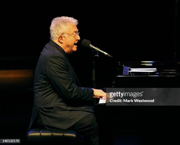 Randy Newman performs on stage at the Royal Festival Hall on February 28, 2012 in London, United Kingdom.