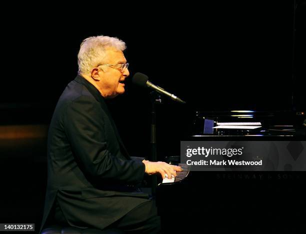 Randy Newman performs on stage at the Royal Festival Hall on February 28, 2012 in London, United Kingdom.