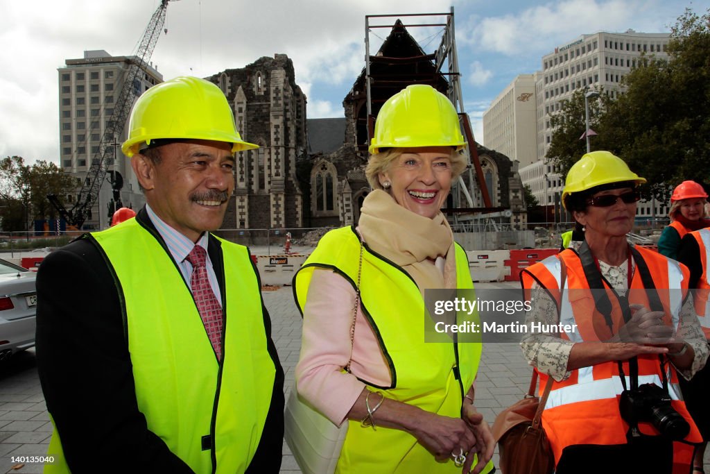 Quentin Bryce Visits Christchurch