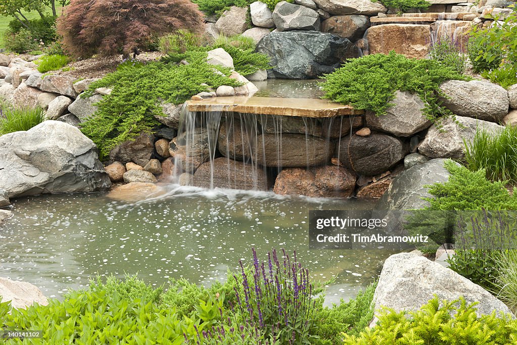 Backyard Waterfall