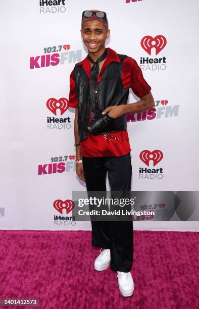 Bryce Xavier attends the 2022 iHeartRadio Wango Tango at Dignity Health Sports Park on June 04, 2022 in Carson, California.