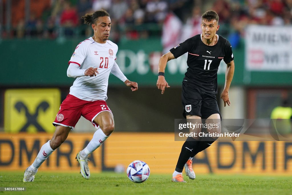 Austria v Denmark: UEFA Nations League - League Path Group 1